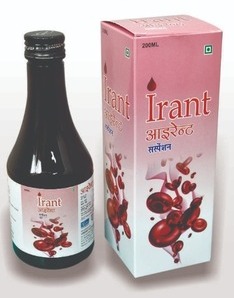 Liquid Iron Folic Acid Syrup, For Stomach Problems, Hospital, Clinical, Medicine Type : Allopathic