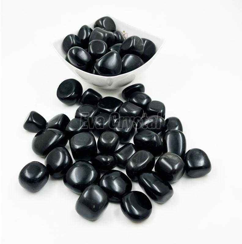 Polished Black Obsidian Tumbled Stone