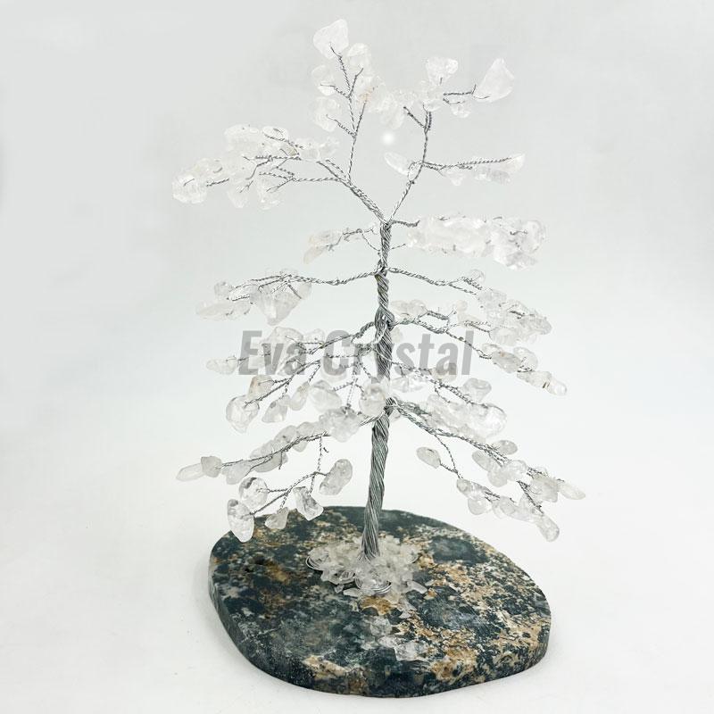 Crystal Silver Gemstone Tree, Packaging Type : Box