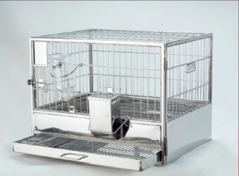 Rabbit Cage, Grill Material : Stainless Steel