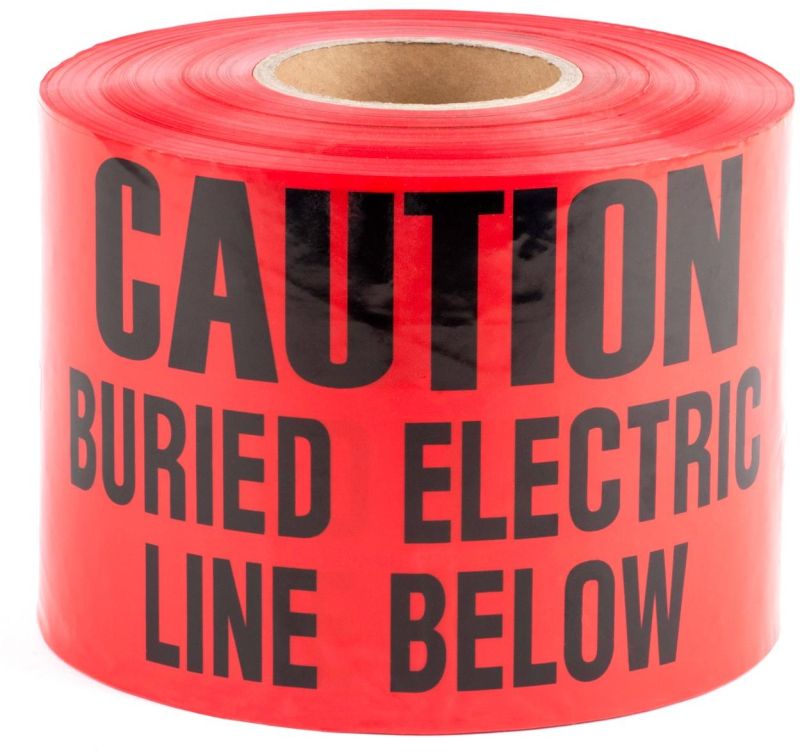 Polyester Underground Warning Tape, Packaging Type : Rolls
