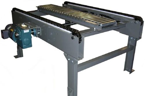 Joypack India Polished Mild Steel Pallet Chain Conveyor