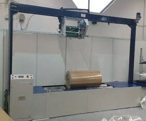 Automatic Electric Paper Reel Packing Machine for Industrial