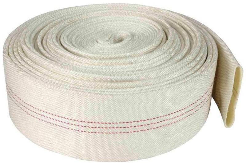 Canvas Red Fire Hose Pipe