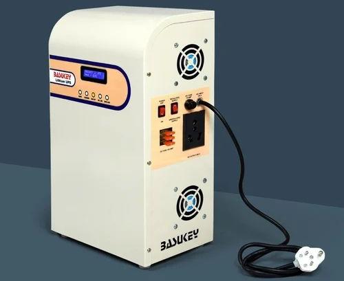 Basukey Electric Metal Inbuilt Lithium Battery Inverter, for Industrial