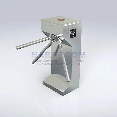 230v 40kgs 50Hz Stainless Steel Automatic Tripod Turnstile, for Industrial Use