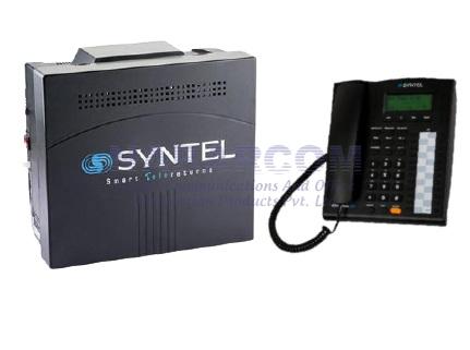 Black Syntel Neos EPABX System, for Connectivity