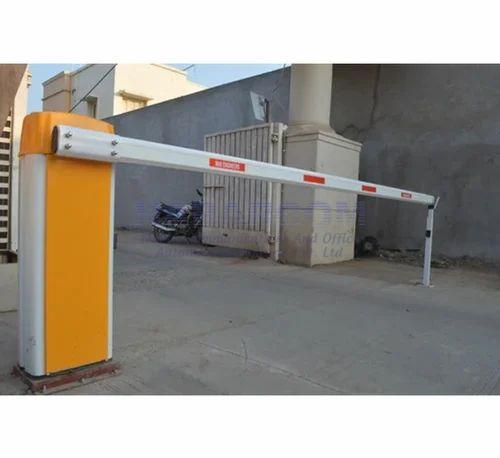 Electric Mild Steel Electromechanical Boom Barrier, for Industrial Use, Automatic Grade : Automatic