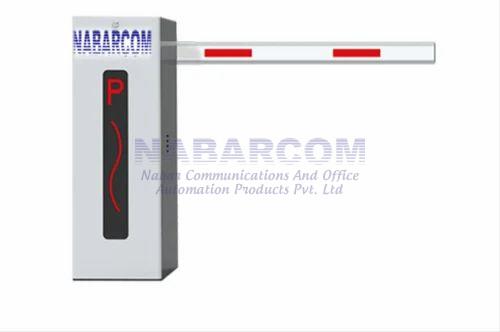 Nabarcom Electric Aluminium Grey Boom Barrier, for Industrial Use, Automatic Grade : Automatic