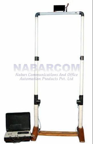 White Electric Portable Door Frame Metal Detector, for Industrial Use, Size : Mulitsizes