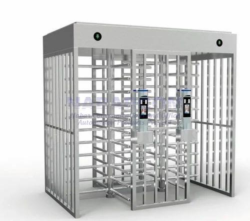 Shiny-silver Silver Full Height Turnstile, for Industrial Use, Feature : Premium Quality, Rust Proof