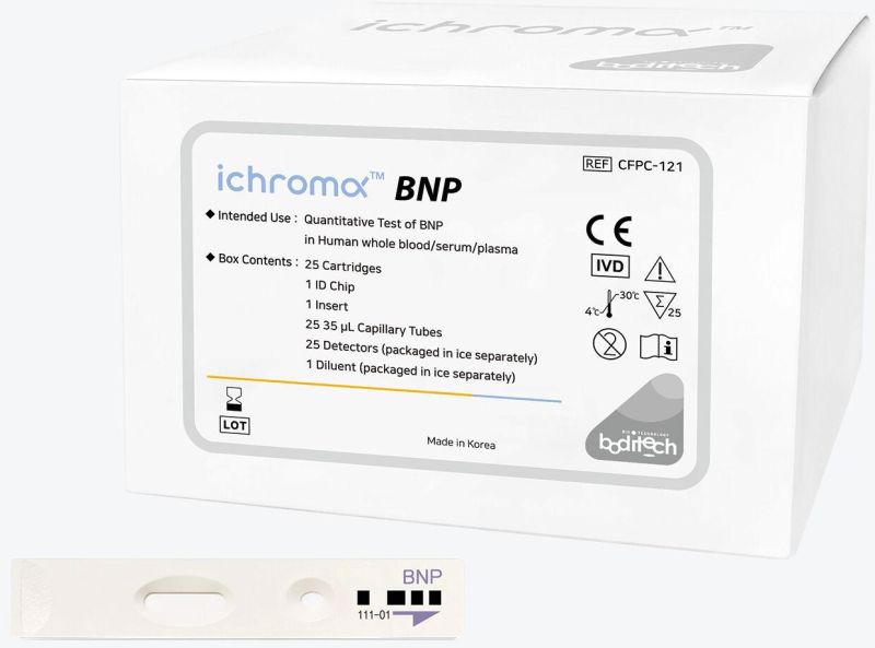 White Boditech Ichroma Bnp Kit, For Clinical, Hospital, Feature : Active, Confortable, High Accuracy