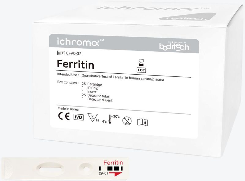 Ichroma Ferritin Test Kit, for Clinical, Hospital, Feature : Active, Confortable, High Accuracy