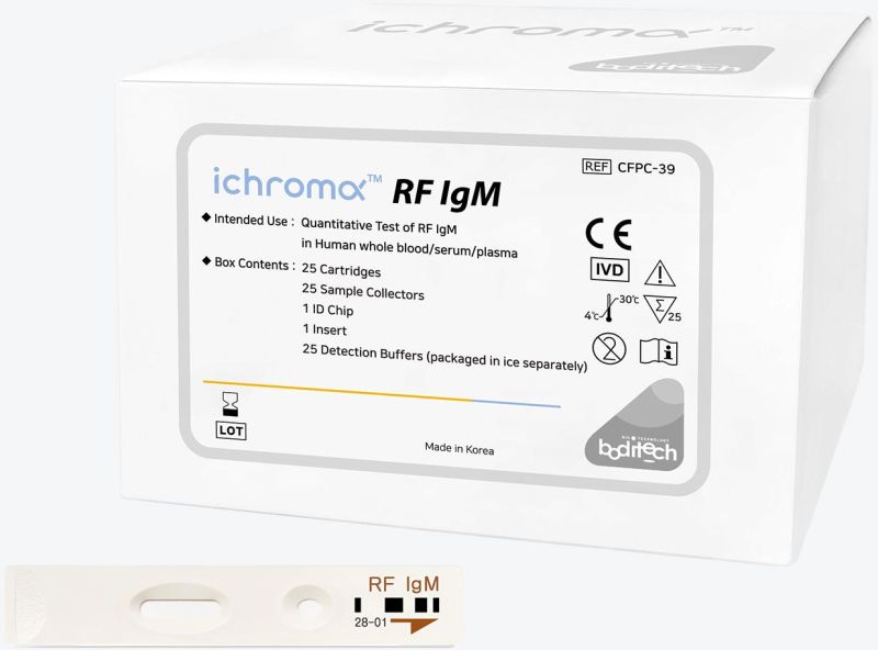 Ichroma Rheumatoid Arthritis (RF IgM) test kit