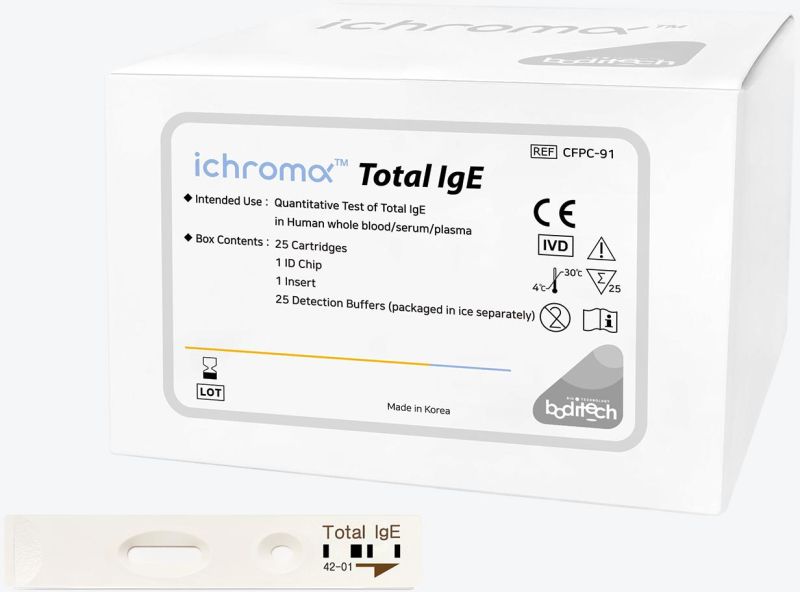Ichroma Total Ige Test Kit, For Clinical, Hospital, Feature : Active, Confortable, High Accuracy