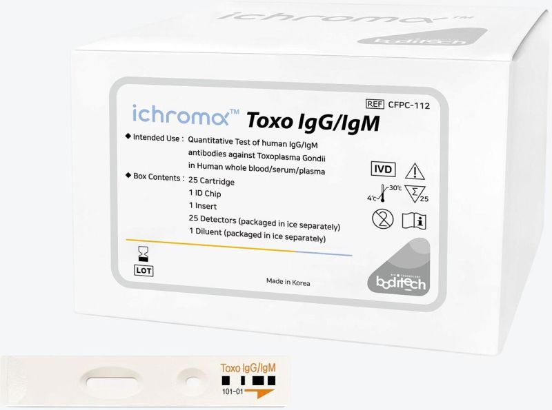 Ichroma Toxo IgG/IgM Test Kit, for Clinical, Hospital, Feature : Active, Confortable, High Accuracy