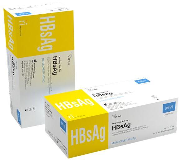 Meril Meriscreen HBsAg, Packaging Type : Paper Bag