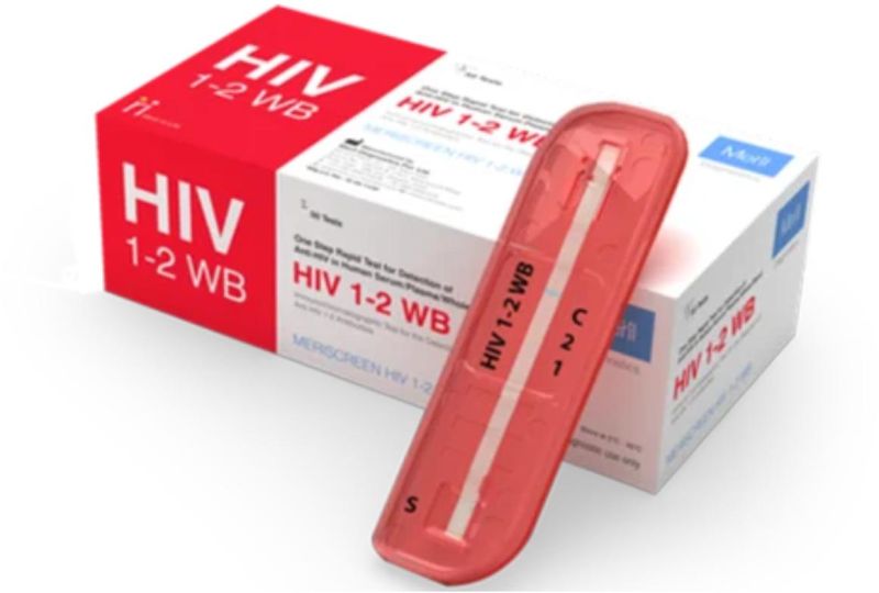 meril meriscreen hiv 1-2 wb rapid test kit