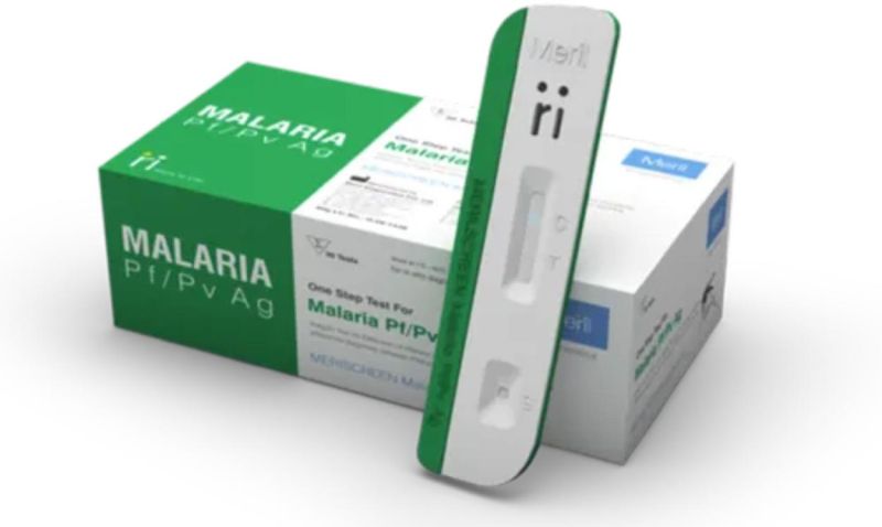 meril meriscreen malaria pf pv ag test kit