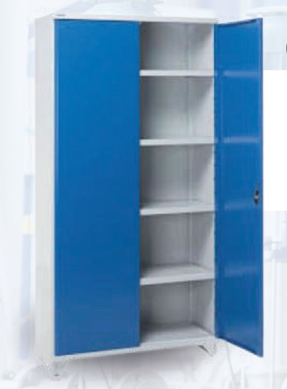 Polished Iron General Cupboard, Cabinet Type : Doubke Door