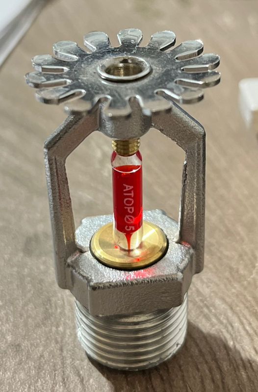 Tesco Polished Brass 50 gm Pendent Sprinkler for Fire System