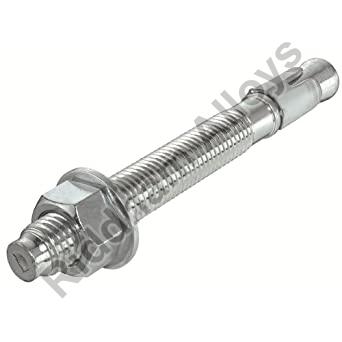 Polished Metal Anchor Bolts, for Automobiles, Fittings, Size : 0-15mm