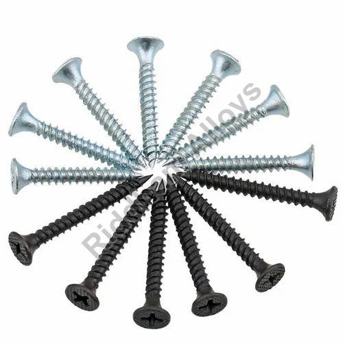 Carbon Steel Screws, for Fittings Use, Feature : Rust Proof, Light Weight, Fine Finished