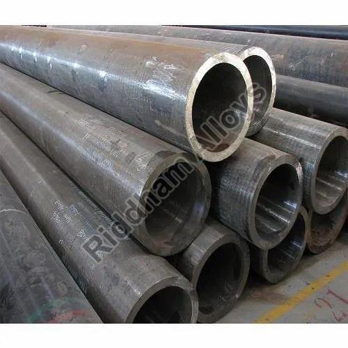 Polished Mild Steel Seamless Pipe, for Water Treatment Plant, Feature : High Strength, Fine Finishing