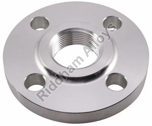 Round Polished Stainless Steel Threaded Flanges, Packaging Type : Carton