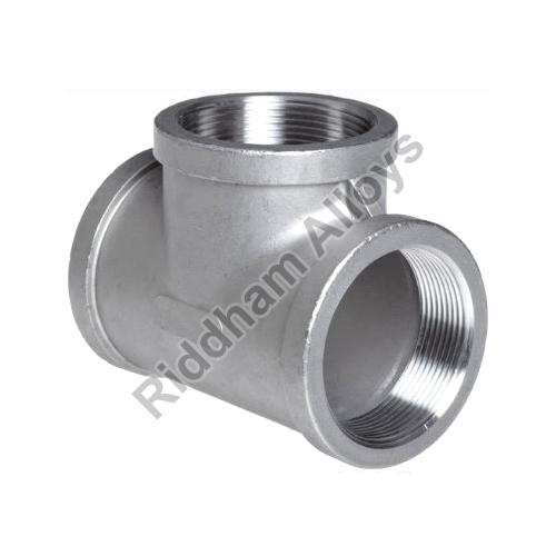 Stainless Steel Threaded Tee, Certification : ISI Certified