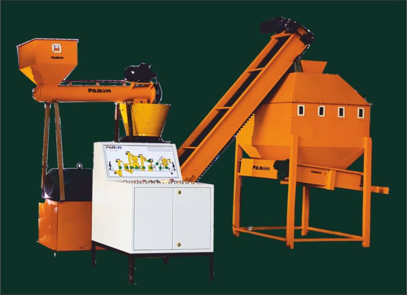 125 Kg/hr Biomass Pellet Auto Plant