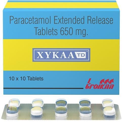 Extended Release Paracetamol 650mg Tablets