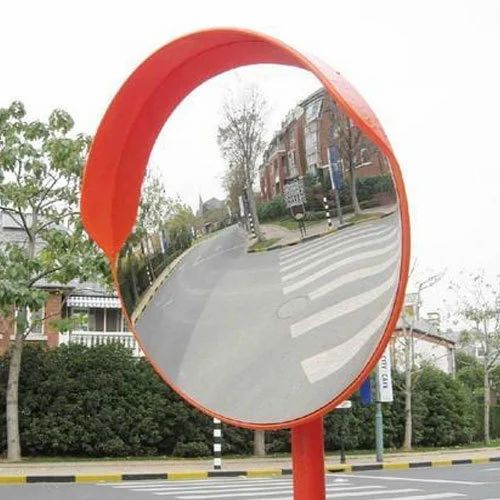 Glass Convex Mirror for Road Safety