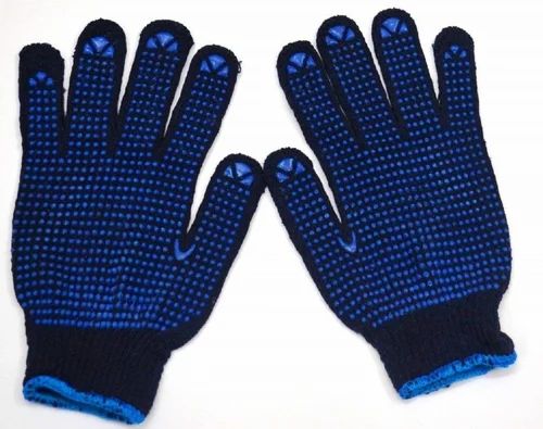 PVC Dotted Hand Gloves for Industrial