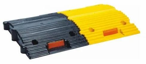 Plastic Road Bumper, Color : Black, Yellow