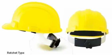Plain Plastic Ratchet Type Safety Helmet, Gender : Unisex