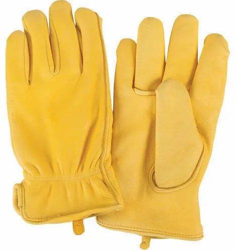 Pu Leather safety Hand Gloves for Industrial