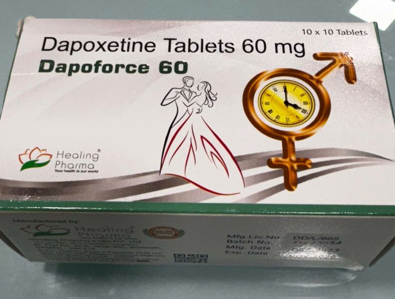 Dapoforce 60mg Tablets for Erectile Dysfunction