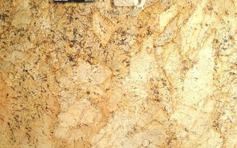 Polished Alaska Gold Granite Slab, Packaging Type : Cardboard Box