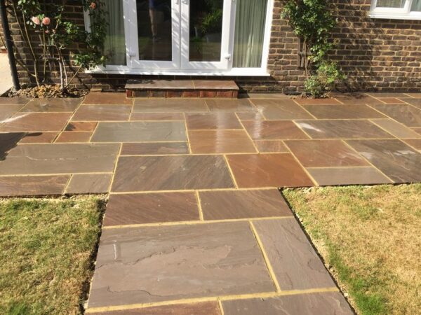 Autumn Brown Sandstone Slab