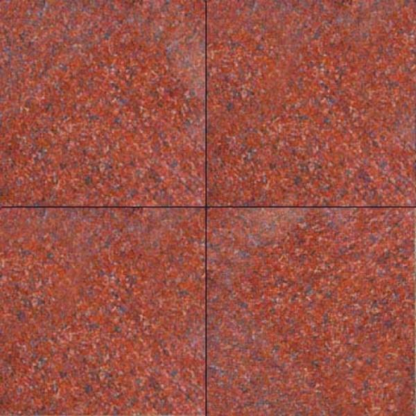 Polished Imperial Red Granite Slab