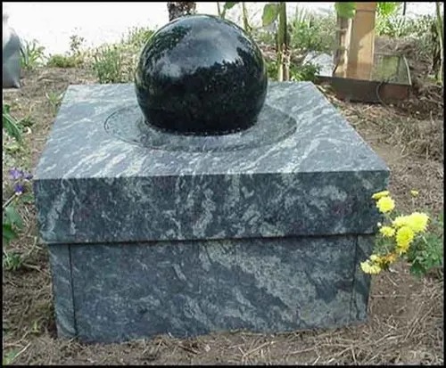 Granite Spheres Fountain Stone Ball, Dimension : 36