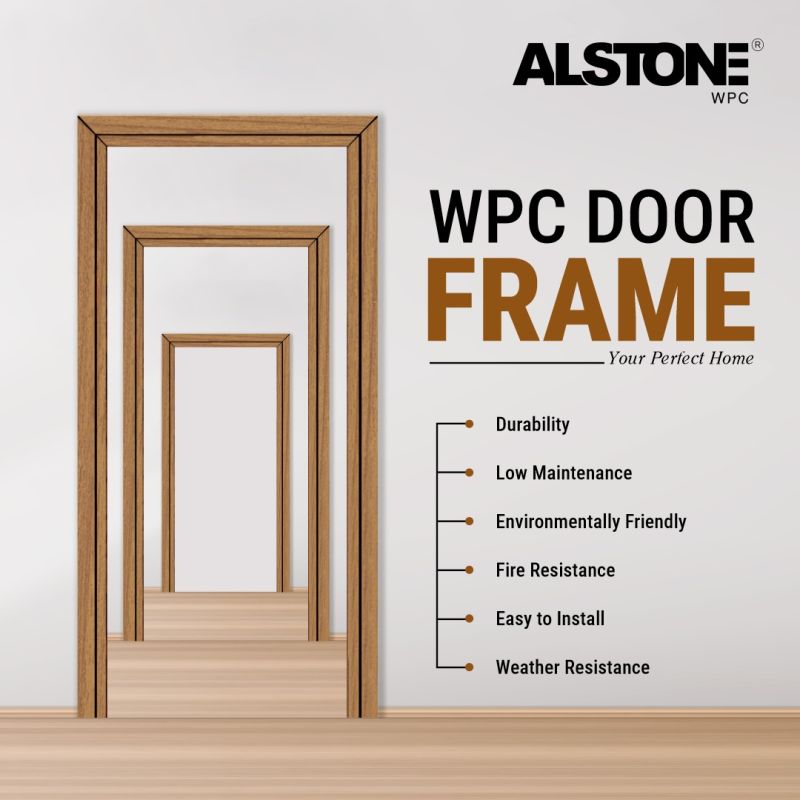 Alstone Wpc Door frame 100x62, Frame Material : wood polymer