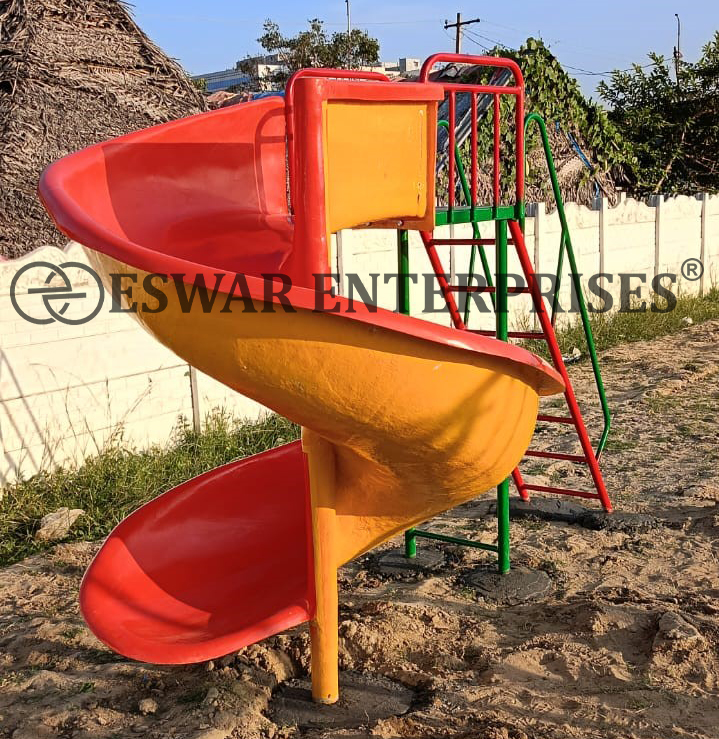 FRP Spiral Slide, for Playground