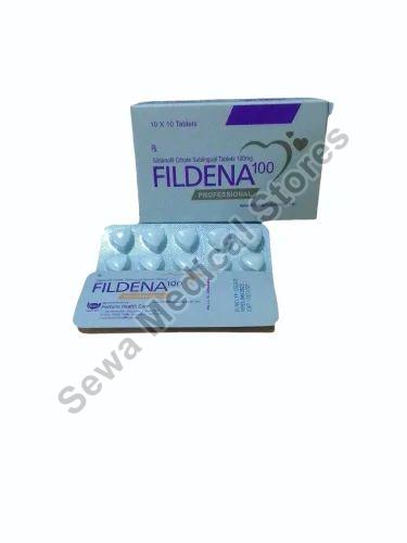 100 mg Fildena Professional Tablet