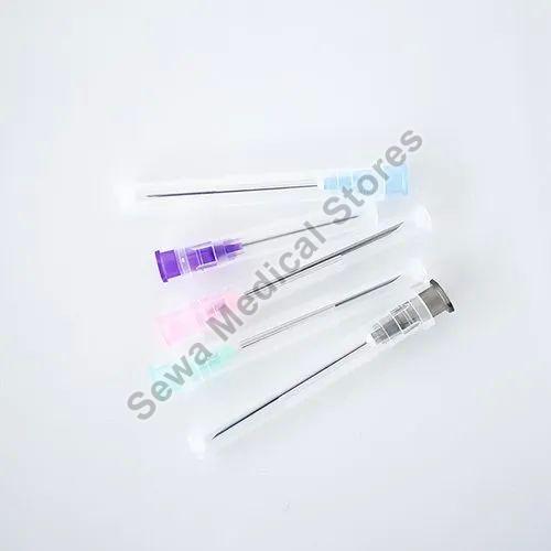 Multicolor Sterlized Medical Needle, for Clinical, Hospital, Laboratory, Needle material : Stainless Steel