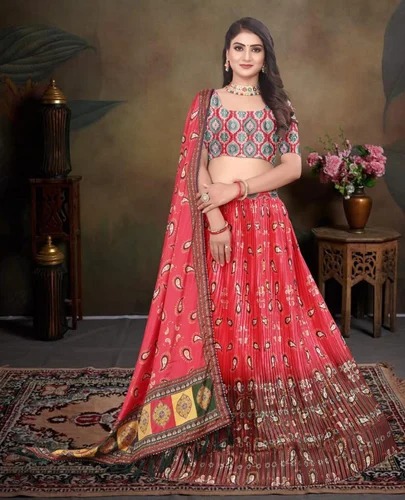 Georgette Hand Work Design Lehenga Choli