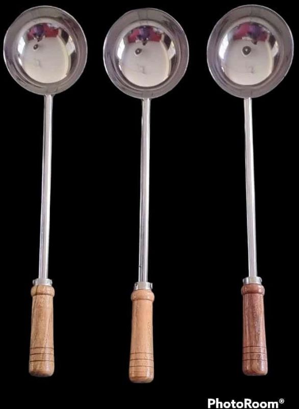 Wooden Handle Ladle