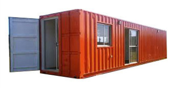 Polished modular portable cabin, Shape : Rectangular