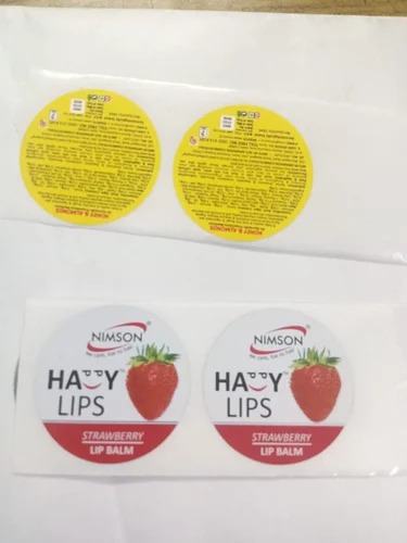 Glossy Lamination Laser Cutting Vinyl Printed Product Labels, Packaging Type : Roll